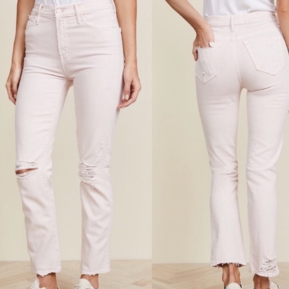 Mother Tomcat chew jeans